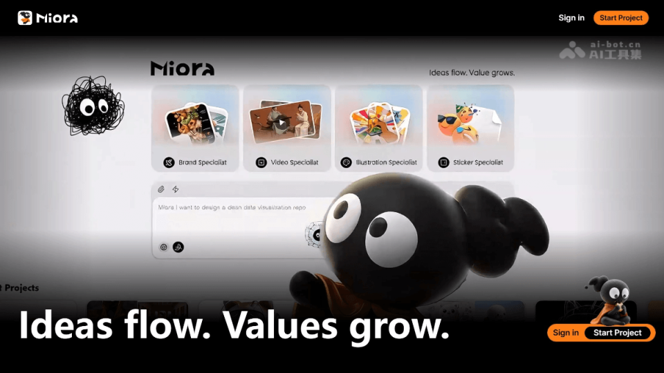 Miora 网站截图