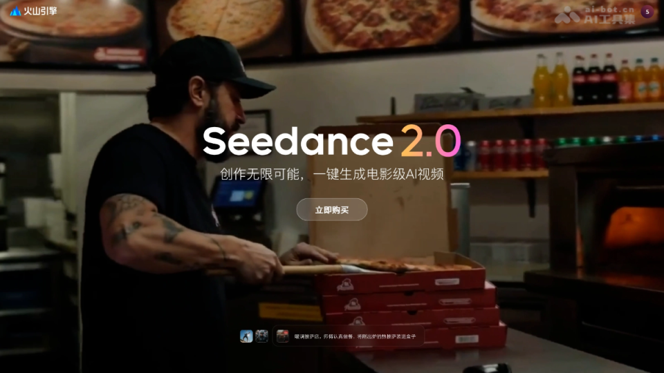 Seedance 网站截图